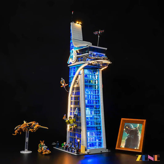 Light Kit for Marvel Avengers Tower 76269 (Ver.2) - DelsBricks Toys & CollectiblesLed Light Kit for LegoDelsBricks Toys & CollectiblesZENE