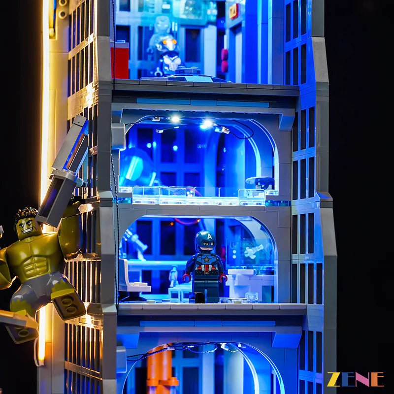 Light Kit for Marvel Avengers Tower 76269 (Ver.2) - DelsBricks Toys & CollectiblesLed Light Kit for LegoDelsBricks Toys & CollectiblesZENE
