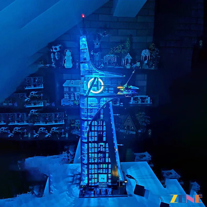 Light Kit for Marvel Avengers Tower 76269 (Ver3) - DelsBricks Toys & CollectiblesLed Light Kit for LegoDelsBricks Toys & CollectiblesZENE