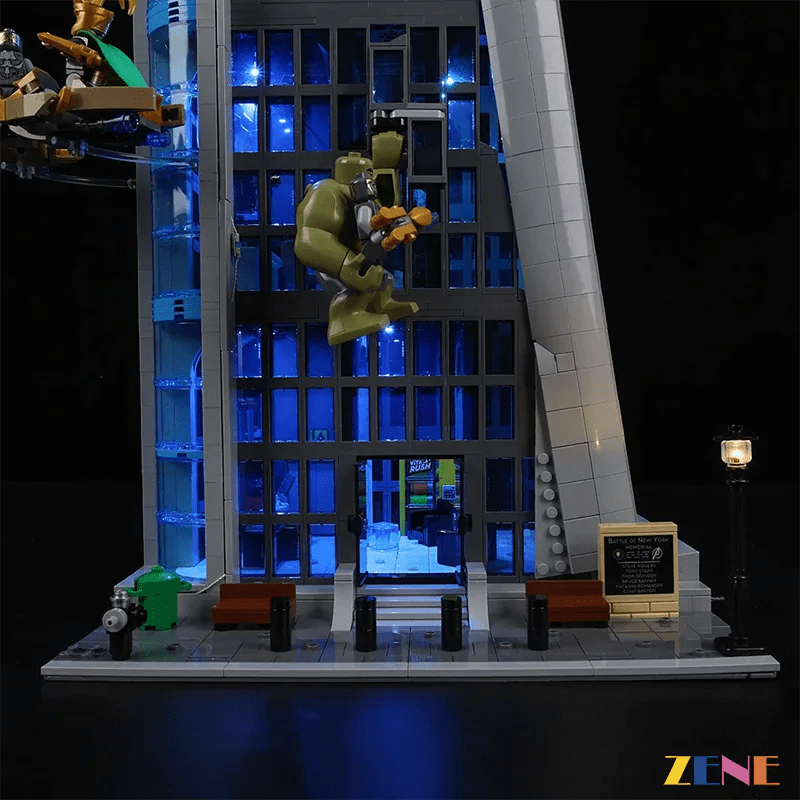 Light Kit for Marvel Avengers Tower 76269 (Ver3) - DelsBricks Toys & CollectiblesLed Light Kit for LegoDelsBricks Toys & CollectiblesZENE