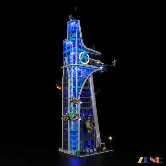 Light Kit for Marvel Avengers Tower 76269 (Ver3) - DelsBricks Toys & CollectiblesLed Light Kit for LegoDelsBricks Toys & CollectiblesZENE