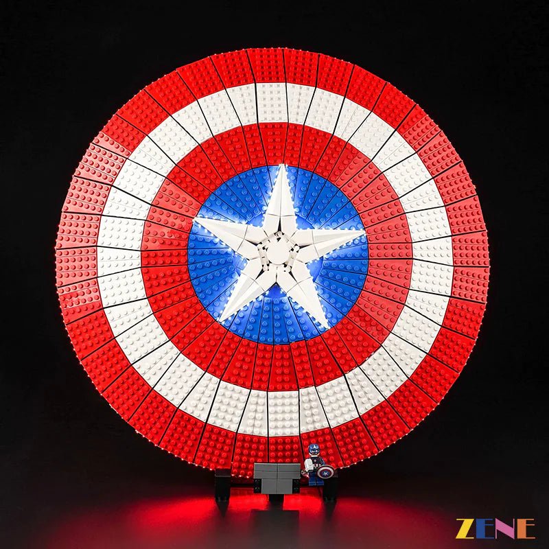 Light Kit for Marvel Captain America's Shield 76262 - DelsBricks Toys & CollectiblesLed Light Kit for LegoDelsBricks Toys & CollectiblesZENE