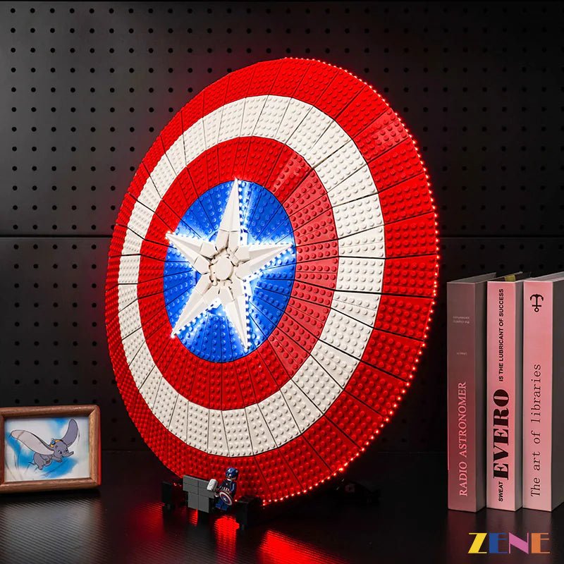 Light Kit for Marvel Captain America's Shield 76262 - DelsBricks Toys & CollectiblesLed Light Kit for LegoDelsBricks Toys & CollectiblesZENE