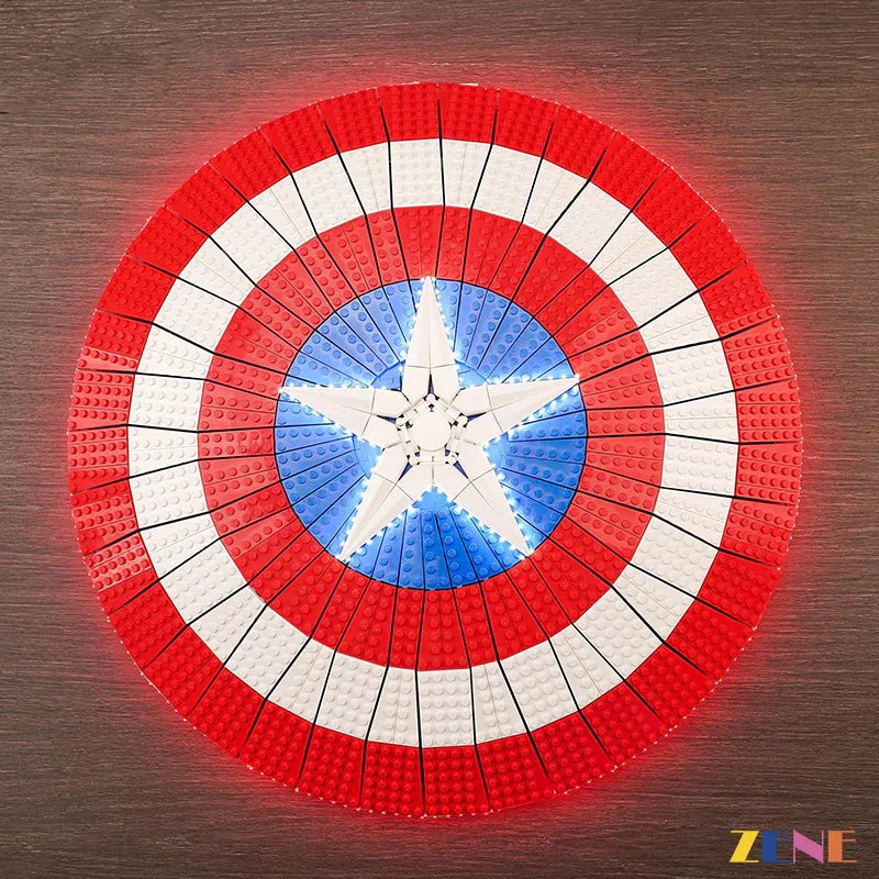 Light Kit for Marvel Captain America's Shield 76262 - DelsBricks Toys & CollectiblesLed Light Kit for LegoDelsBricks Toys & CollectiblesZENE