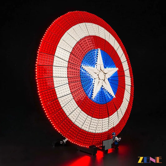 Light Kit for Marvel Captain America's Shield 76262 - DelsBricks Toys & CollectiblesLed Light Kit for LegoDelsBricks Toys & CollectiblesZENE