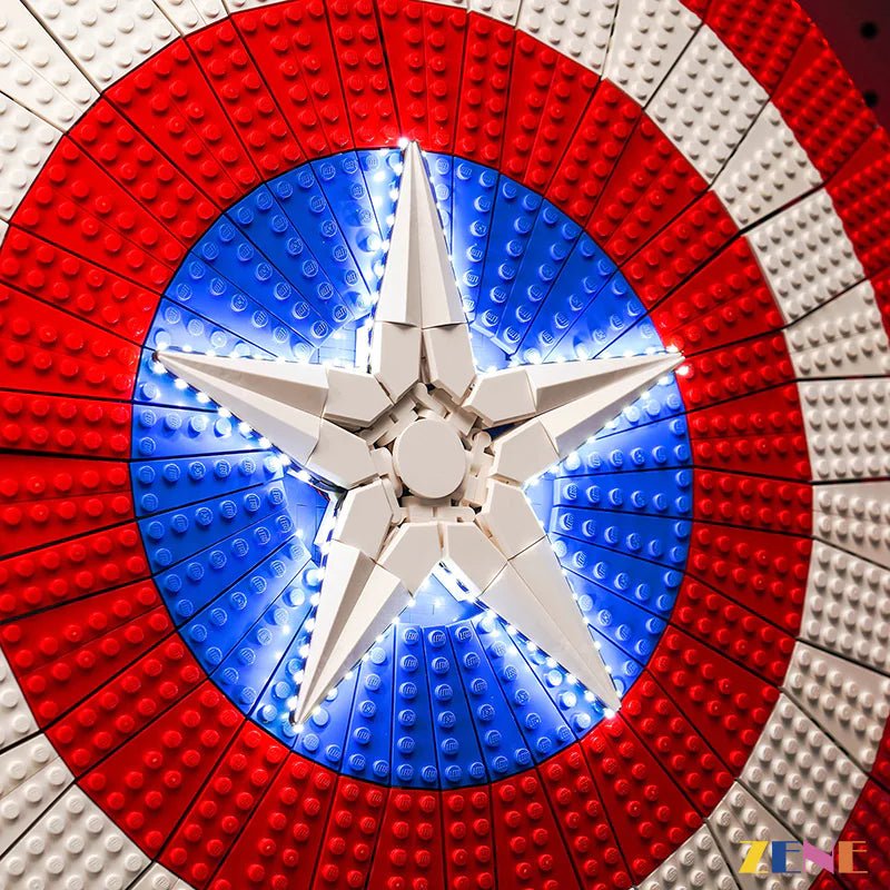 Light Kit for Marvel Captain America's Shield 76262 - DelsBricks Toys & CollectiblesLed Light Kit for LegoDelsBricks Toys & CollectiblesZENE