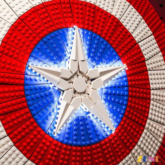 Light Kit for Marvel Captain America's Shield 76262 - DelsBricks Toys & CollectiblesLed Light Kit for LegoDelsBricks Toys & CollectiblesZENE