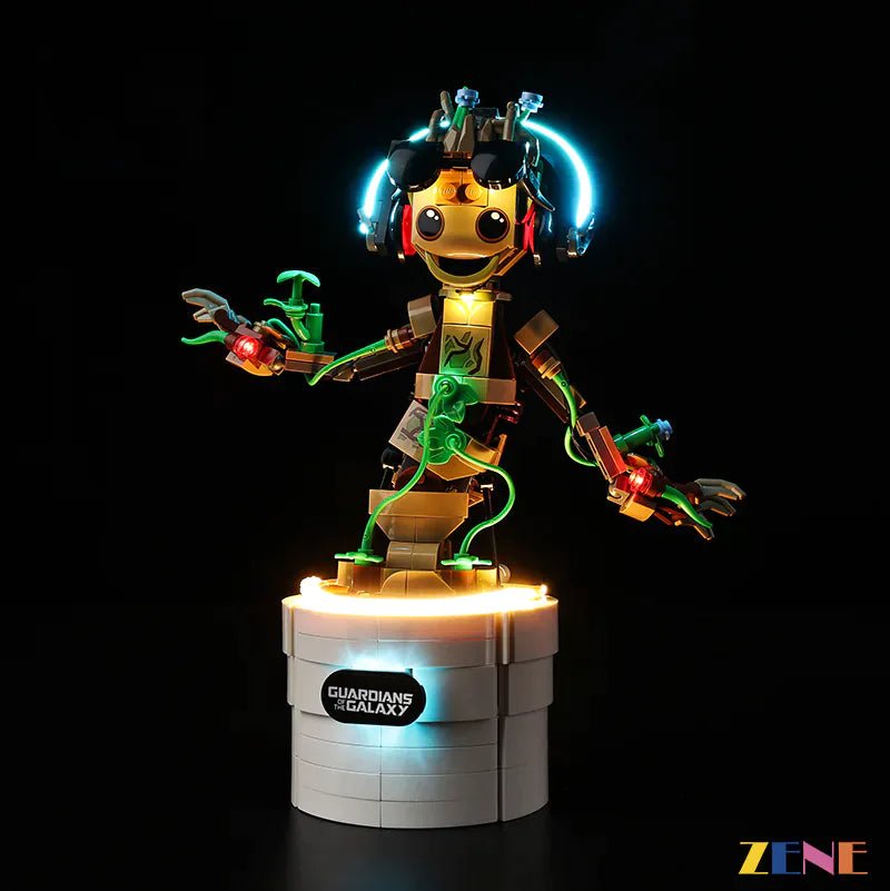Light Kit for Marvel Dancing Groot 76297 - DelsBricks Toys & CollectiblesLed Light Kit for LegoDelsBricks Toys & CollectiblesZENE