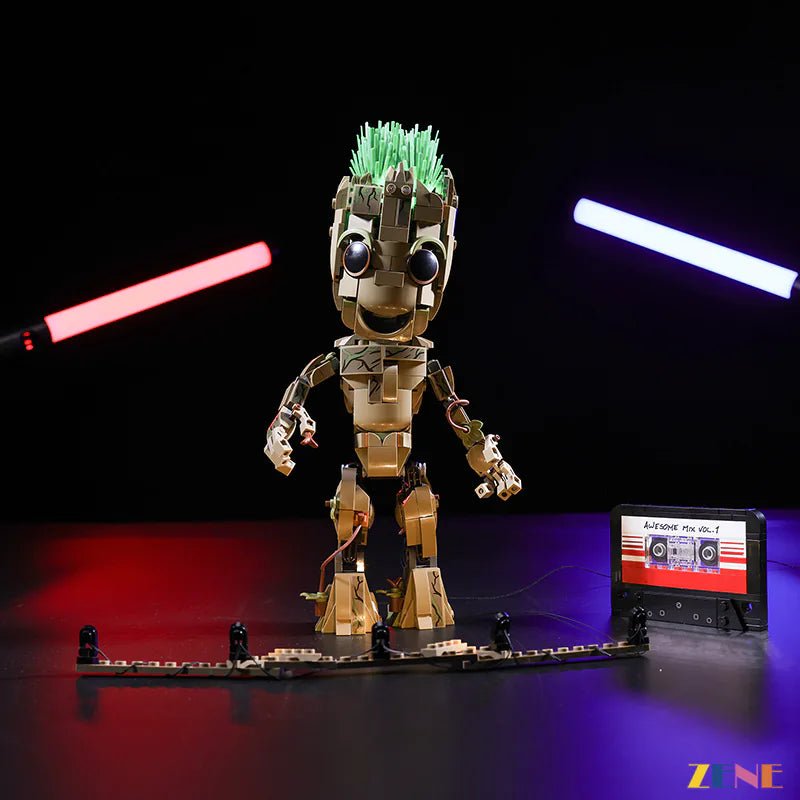 Light Kit for Marvel Groot 76217 - DelsBricks Toys & CollectiblesLed Light Kit for LegoDelsBricks Toys & CollectiblesZENE