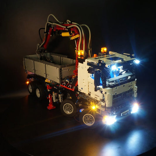 Light Kit for MBZ Arocs 3245 42043 - DelsBricks Toys & CollectiblesLed Light Kit for LegoDelsBricks Toys & CollectiblesZENE