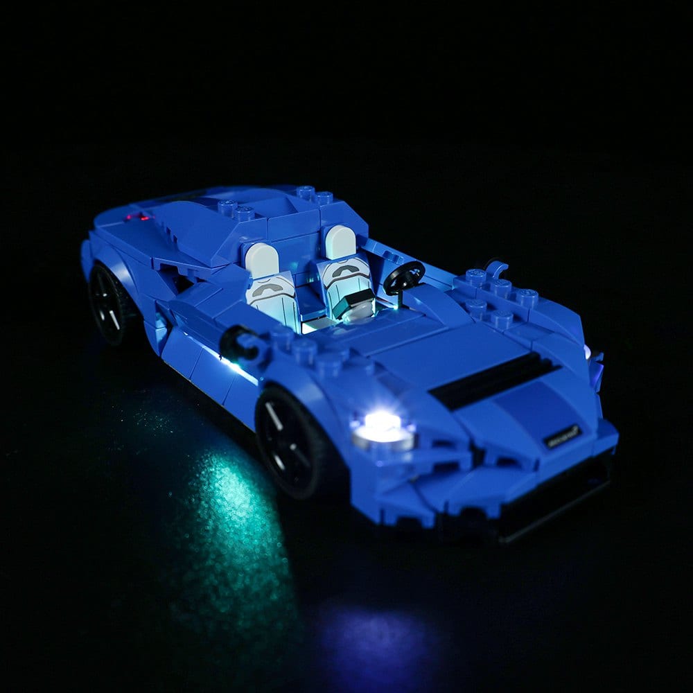 Light Kit for McLaren Elva 76902 - DelsBricks Toys & CollectiblesLed Light Kit for LegoDelsBricks Toys & CollectiblesZENE