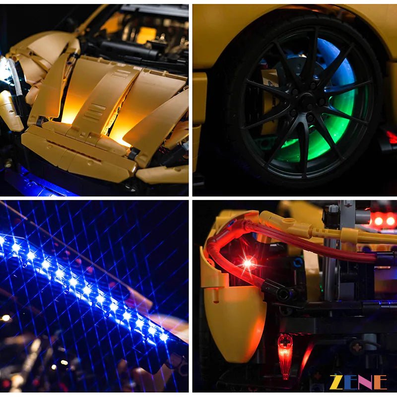 Light Kit for McLaren P1 42172 Ver.2 - DelsBricks Toys & CollectiblesLed Light Kit for LegoDelsBricks Toys & CollectiblesZENE