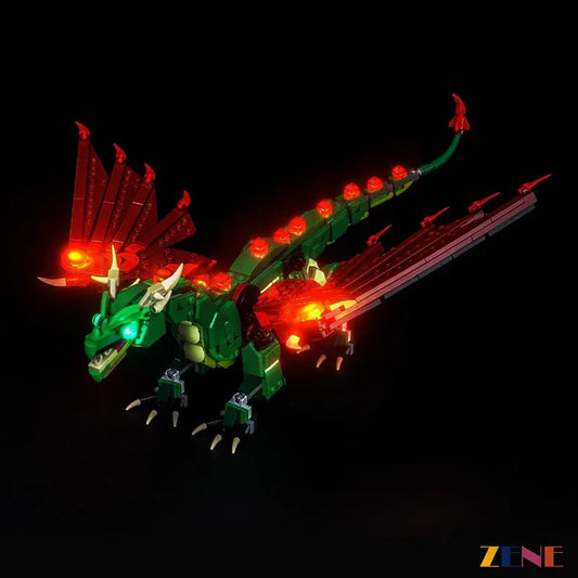 Light Kit for Medieval Dragon 31161 - DelsBricks Toys & CollectiblesLed Light Kit for LEGO ZENE20DelsBricks Toys & CollectiblesZENE