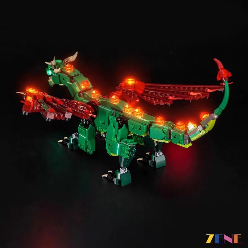 Light Kit for Medieval Dragon 31161 - DelsBricks Toys & CollectiblesLed Light Kit for LEGO ZENE20DelsBricks Toys & CollectiblesZENE