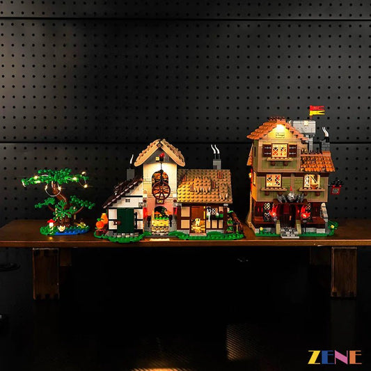 Light Kit for Medieval Town Square 10332 - DelsBricks Toys & CollectiblesLed Light Kit for LegoDelsBricks Toys & CollectiblesZENE