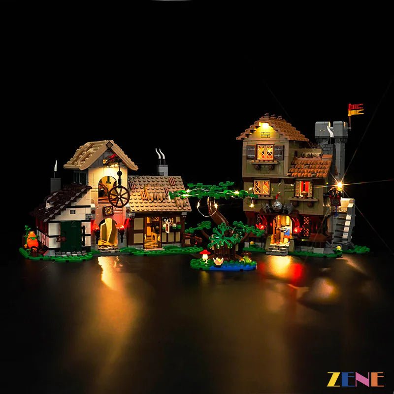 Light Kit for Medieval Town Square 10332 - DelsBricks Toys & CollectiblesLed Light Kit for LegoDelsBricks Toys & CollectiblesZENE