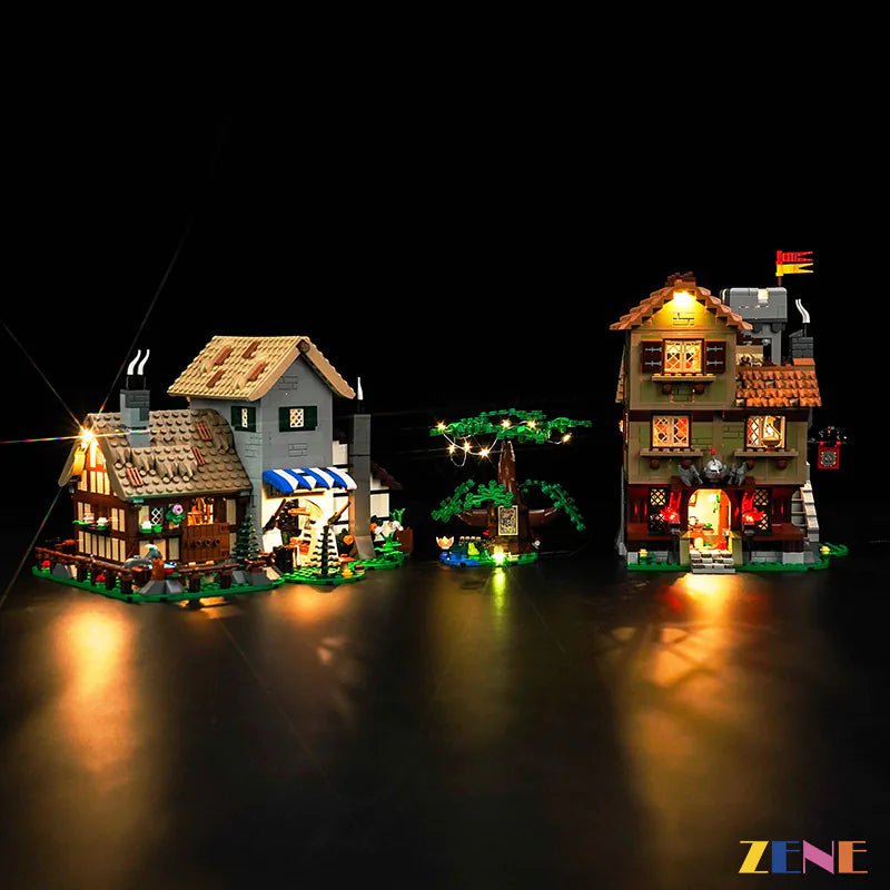 Light Kit for Medieval Town Square 10332 - DelsBricks Toys & CollectiblesLed Light Kit for LegoDelsBricks Toys & CollectiblesZENE