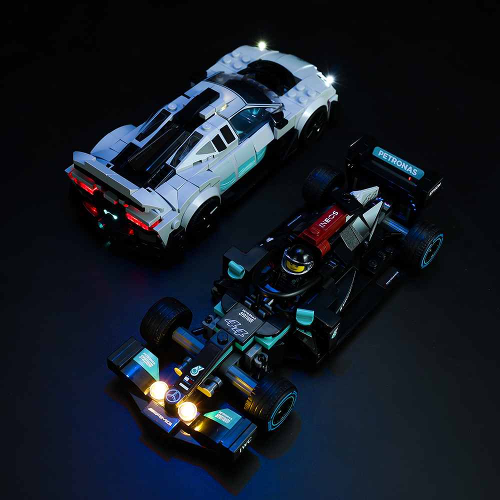 Light Kit for Mercedes AMG F1 76909 - DelsBricks Toys & CollectiblesLed Light Kit for LegoDelsBricks Toys & CollectiblesZENE