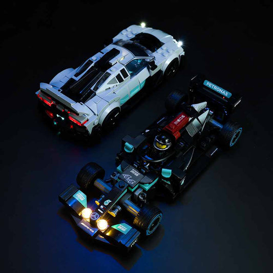 Light Kit for Mercedes AMG F1 76909 - DelsBricks Toys & CollectiblesLed Light Kit for LegoDelsBricks Toys & CollectiblesZENE