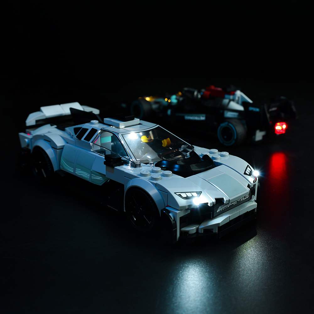 Light Kit for Mercedes AMG F1 76909 - DelsBricks Toys & CollectiblesLed Light Kit for LegoDelsBricks Toys & CollectiblesZENE