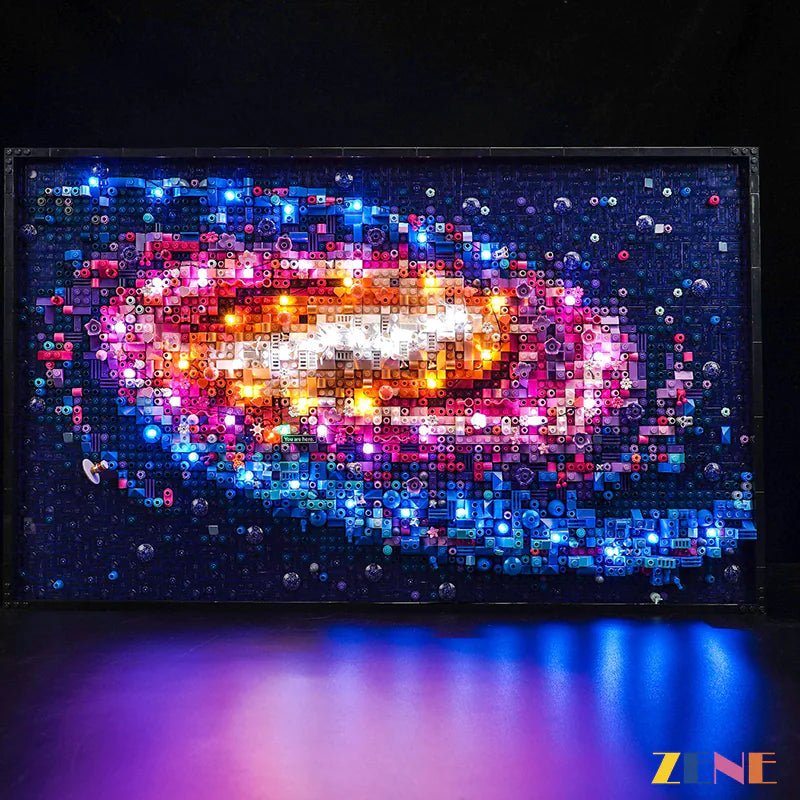 Light Kit for Milky Way Galaxy 31212 - DelsBricks Toys & CollectiblesLed Light Kit for LEGO ZENE20DelsBricks Toys & CollectiblesZENE
