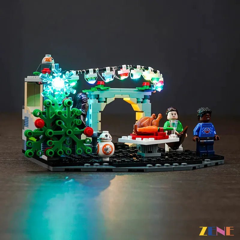 Light Kit for Millennium Falcon Holiday Diorama 40658 - DelsBricks Toys & CollectiblesLed Light Kit for LegoDelsBricks Toys & CollectiblesZENE