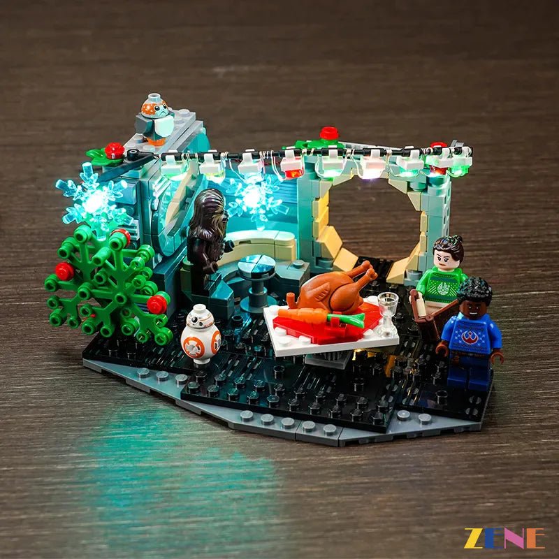 Light Kit for Millennium Falcon Holiday Diorama 40658 - DelsBricks Toys & CollectiblesLed Light Kit for LegoDelsBricks Toys & CollectiblesZENE