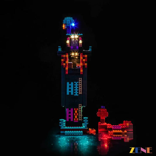 Light Kit for Minecraft® Enderman Tower 21279 - DelsBricks Toys & CollectiblesLed Light Kit for LEGO ZENE20DelsBricks Toys & CollectiblesZENE