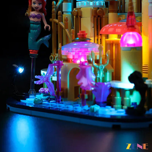 Light Kit for Mini Disney Ariel Castle 40708 - DelsBricks Toys & CollectiblesLed Light Kit for LegoDelsBricks Toys & CollectiblesZENE