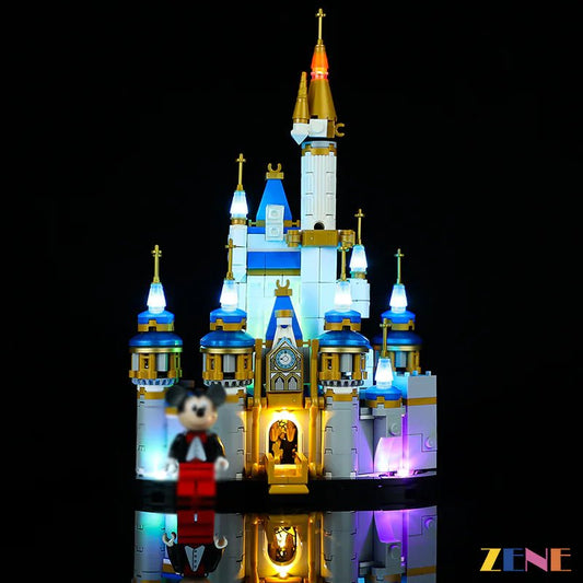 Light Kit for Mini Disney Castle 40478 - DelsBricks Toys & CollectiblesLed Light Kit for LegoDelsBricks Toys & CollectiblesZENE