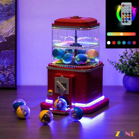 Light Kit for Minifigure Vending Machine 21358 (Multi Color) - DelsBricks Toys & CollectiblesLed Light Kit for LEGO ZENE20DelsBricks Toys & CollectiblesZENE