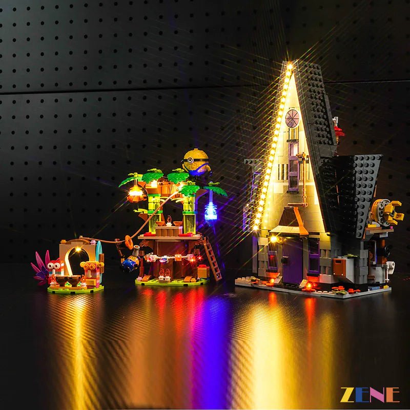 Light Kit for Minions and Gru's Family Mansion 75583 - DelsBricks Toys & CollectiblesLed Light Kit for LegoDelsBricks Toys & CollectiblesZENE