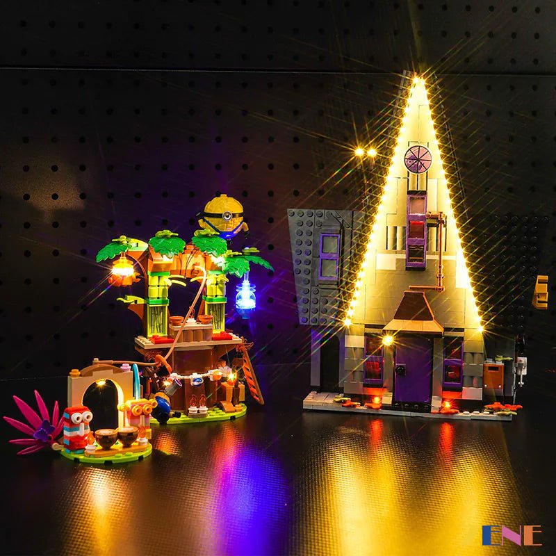 Light Kit for Minions and Gru's Family Mansion 75583 - DelsBricks Toys & CollectiblesLed Light Kit for LegoDelsBricks Toys & CollectiblesZENE