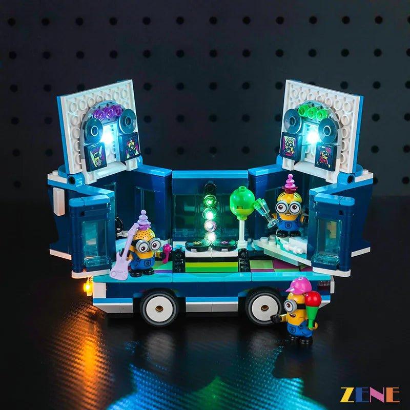 Light Kit for Minions' Music Party Bus 75581 - DelsBricks Toys & CollectiblesLed Light Kit for LegoDelsBricks Toys & CollectiblesZENE
