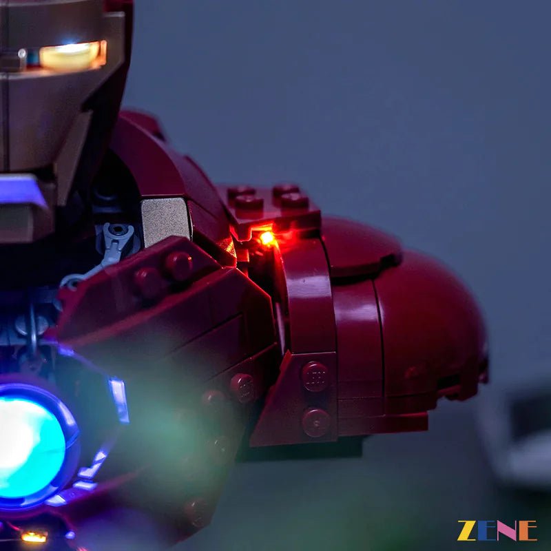 Light Kit for MK4 Iron Man Bust 76327 - DelsBricks Toys & CollectiblesLed Light Kit for LEGO ZENE20DelsBricks Toys & CollectiblesZENE