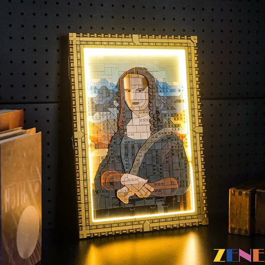 Light Kit for Mona Lisa Art 31213 - DelsBricks Toys & CollectiblesLed Light Kit for LegoDelsBricks Toys & CollectiblesZENE