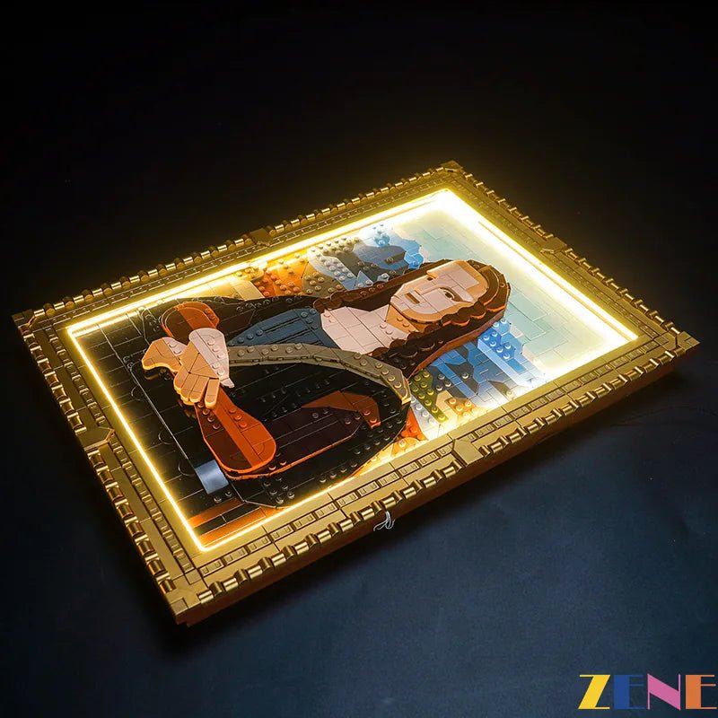 Light Kit for Mona Lisa Art 31213 - DelsBricks Toys & CollectiblesLed Light Kit for LegoDelsBricks Toys & CollectiblesZENE