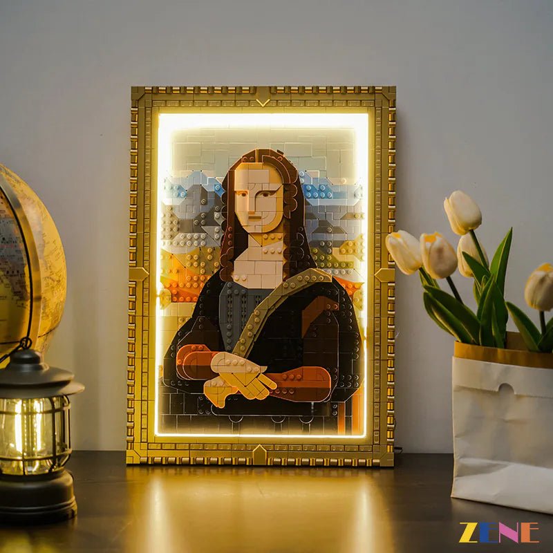 Light Kit for Mona Lisa Art 31213 - DelsBricks Toys & CollectiblesLed Light Kit for LegoDelsBricks Toys & CollectiblesZENE