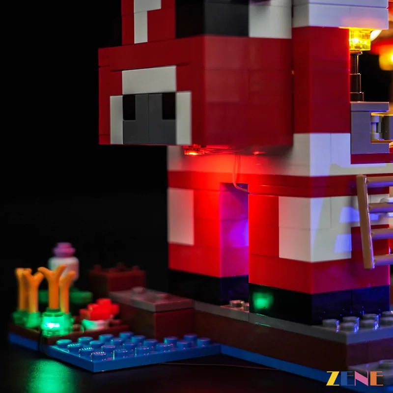 Light Kit for Mooshroom House 21270 - DelsBricks Toys & CollectiblesLed Light Kit for LEGO ZENE20DelsBricks Toys & CollectiblesZENE