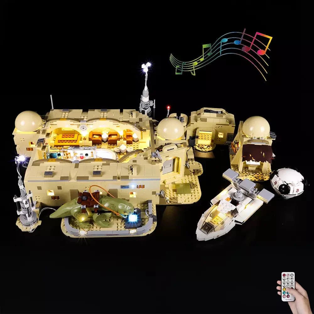 Light Kit for Mos Eisley Cantina 75290 - DelsBricks Toys & CollectiblesLed Light Kit for LegoDelsBricks Toys & CollectiblesZENE
