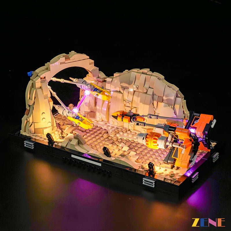 Light Kit for Mos ESPA Podrace Diorama 75380 Star Wars - DelsBricks Toys & CollectiblesLed Light Kit for LegoDelsBricks Toys & CollectiblesZENE