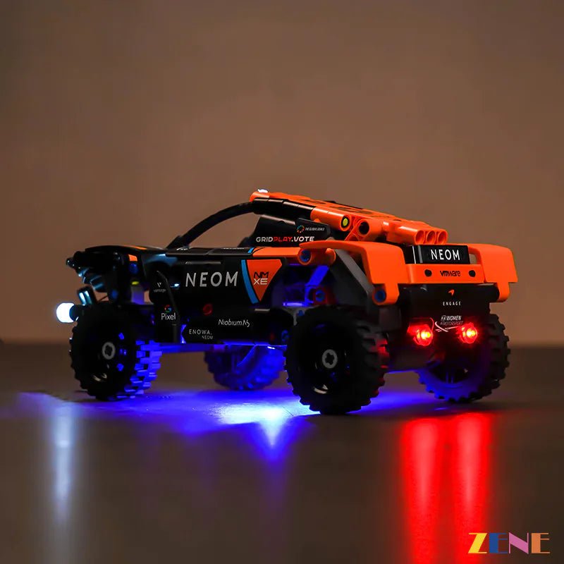 Light Kit for NEOM McLaren Extreme E Race Car 42166 - DelsBricks Toys & CollectiblesLed Light Kit for LegoDelsBricks Toys & CollectiblesZENE