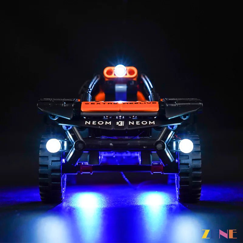 Light Kit for NEOM McLaren Extreme E Race Car 42166 - DelsBricks Toys & CollectiblesLed Light Kit for LegoDelsBricks Toys & CollectiblesZENE