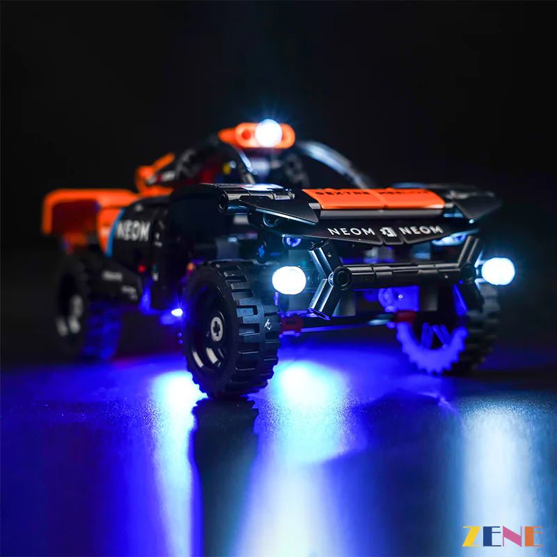 Light Kit for NEOM McLaren Extreme E Race Car 42166 - DelsBricks Toys & CollectiblesLed Light Kit for LegoDelsBricks Toys & CollectiblesZENE
