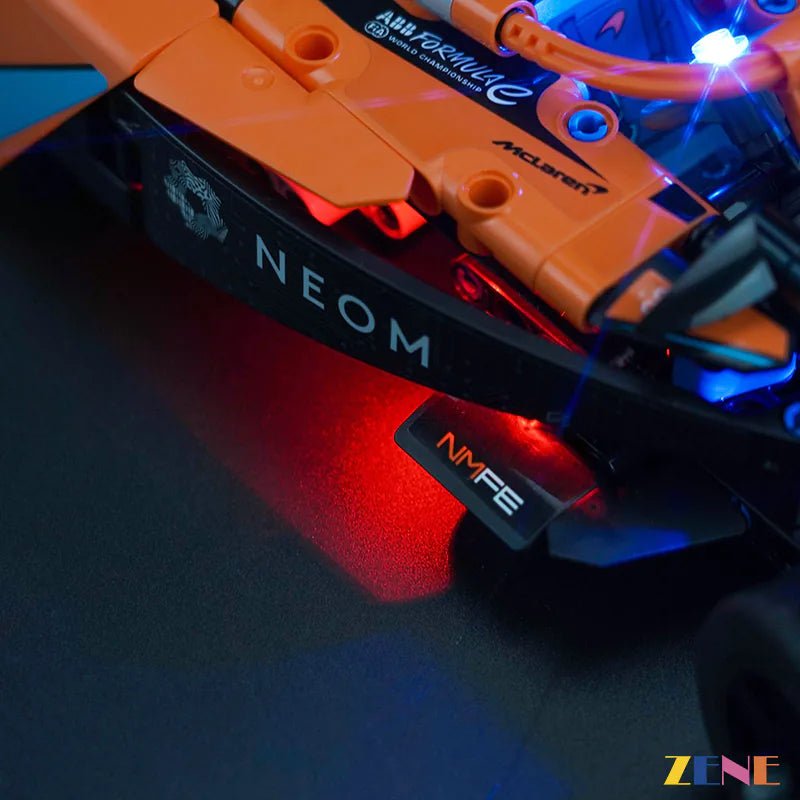 Light Kit for NEOM McLaren Formula E Race Car 42169 - DelsBricks Toys & CollectiblesLed Light Kit for LegoDelsBricks Toys & CollectiblesZENE