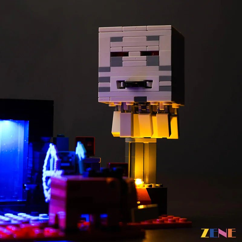 Light Kit for Nether Portal Ambush 21255 - DelsBricks Toys & CollectiblesLed Light Kit for LegoDelsBricks Toys & CollectiblesZENE
