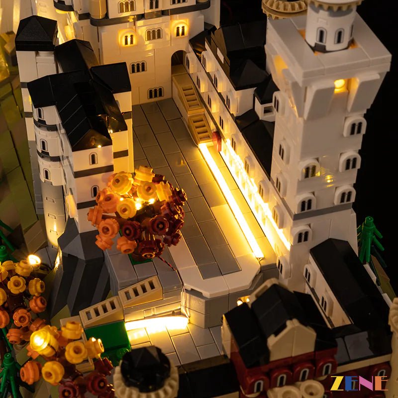 Light Kit for Neuschwanstein Castle 21063 (Ver.2) - DelsBricks Toys & CollectiblesLed Light Kit for LEGO ZENE20DelsBricks Toys & CollectiblesZENE