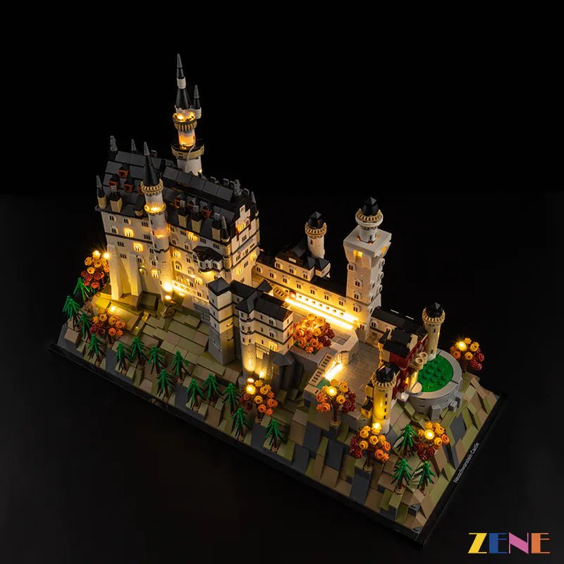 Light Kit for Neuschwanstein Castle 21063 (Ver.2) - DelsBricks Toys & CollectiblesLed Light Kit for LEGO ZENE20DelsBricks Toys & CollectiblesZENE