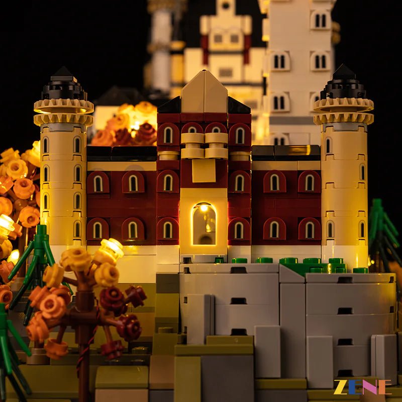 Light Kit for Neuschwanstein Castle 21063 (Ver.2) - DelsBricks Toys & CollectiblesLed Light Kit for LEGO ZENE20DelsBricks Toys & CollectiblesZENE