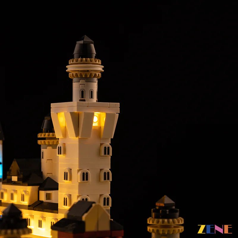 Light Kit for Neuschwanstein Castle 21063 (Ver.2) - DelsBricks Toys & CollectiblesLed Light Kit for LEGO ZENE20DelsBricks Toys & CollectiblesZENE